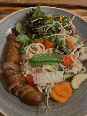 No.34 Udon with Mock Duck  at Lôc Vegan in Mainz
