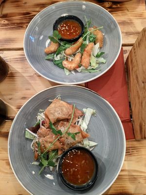 starters at Lôc Vegan in Mainz