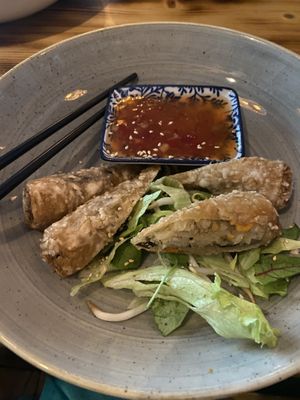 Spring rolls  at Lôc Vegan in Mainz