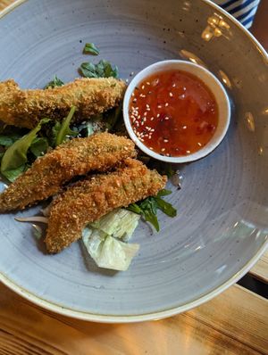 Frittierte Avocados at Lôc Vegan in Mainz