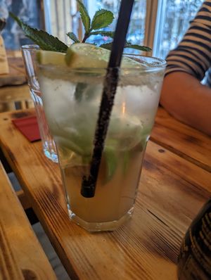 Cocktail at Lôc Vegan in Mainz