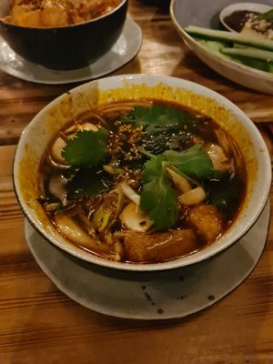 Saure Suppe - etwas pikant, einfach herrlich at Lôc Vegan in Mainz