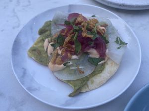 Crunchy wrap at Rozey in Delft