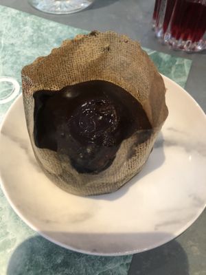 The lava cake… sooo good!  at Rozey in Delft
