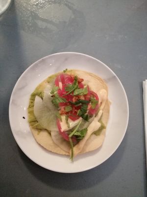 Mexican wrap at Rozey in Delft