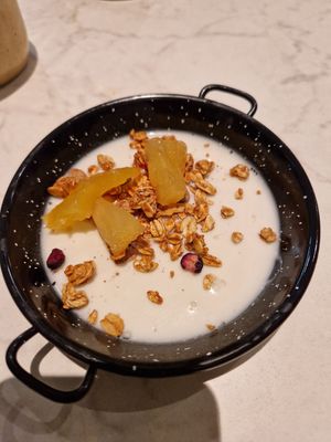 Panna cotta at Rozey in Delft