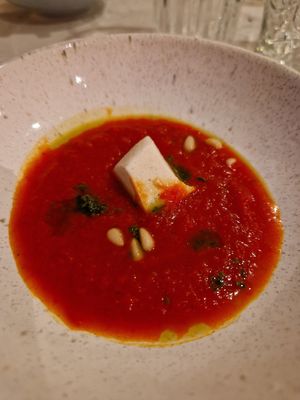 Gazpacho at Rozey in Delft