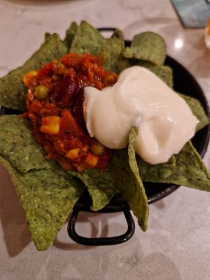 Zeewier Nachos at Rozey in Delft