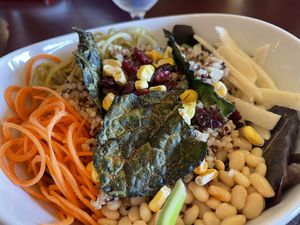 Soooo many ingredients   at Turquoise Room in Winslow