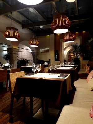 Interier at Shambala in Ljubljana