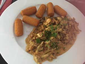 vegan geschnetzeltes  at Centrum Linden in Hannover