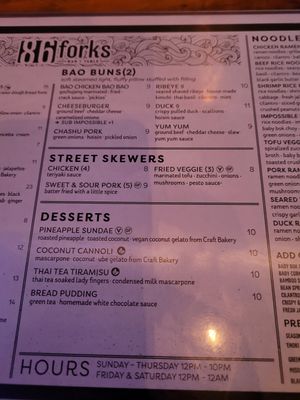  at 86 Forks Bar + Table in Pensacola