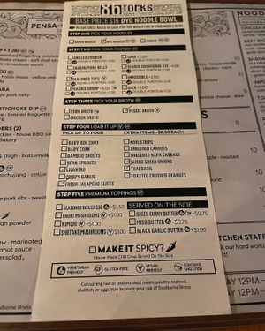  at 86 Forks Bar + Table in Pensacola