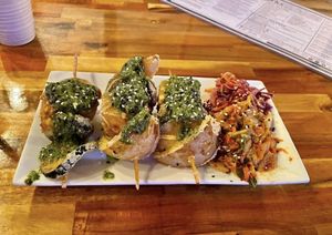  #Veganuary at 86 Forks Bar + Table in Pensacola