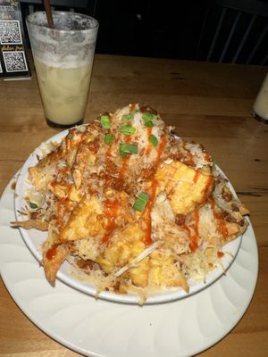 Apres Ski Pain Killer & Vegan Firecracker Nachos #Veganuary at One Love Brewery in Lincoln