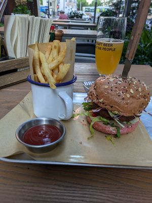 Beyond patty, so for that part you know(?) what you get :) at BrewDog in Shanghai