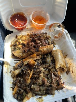 Philly vegan sampler  at Philly Vegan in Richmond