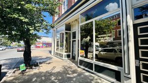 Sidewalk view  at Philly Vegan in Richmond