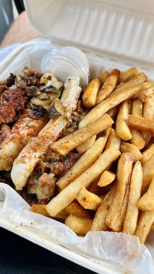 Philly sliders  at Philly Vegan in Richmond