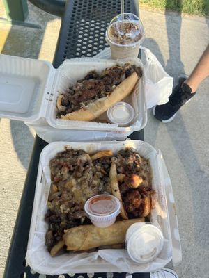 The sampler, the slider and the amazing peanut butter blondie  at Philly Vegan in Richmond