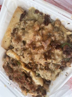 Philly sampler!  at Philly Vegan in Richmond