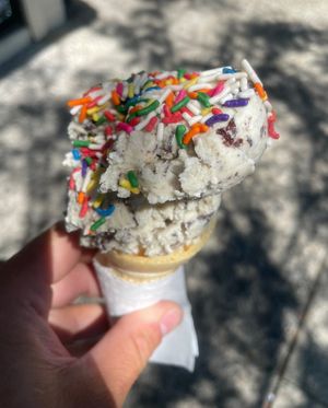 The Stone Harbor location has vegan ice cream!  at The Chillin Pineapple in Wildwood