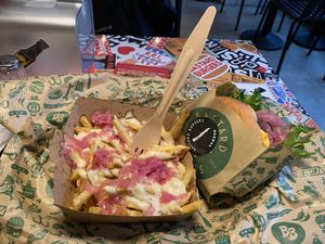 Vegan truffle fries  at Bastard Burgers - Frognerveien in Oslo