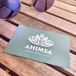 Take my card  at Ahimsa in Mallorca