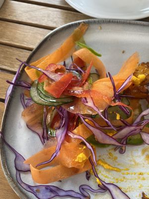 Salad   at Ahimsa in Mallorca