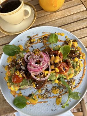 Ahimsa Toast   at Ahimsa in Mallorca