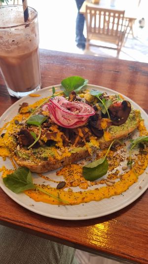 Ahimsa sandwich at Ahimsa in Mallorca