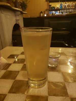 Ginger hard cider at Young American Hard Cider in Philadelphia