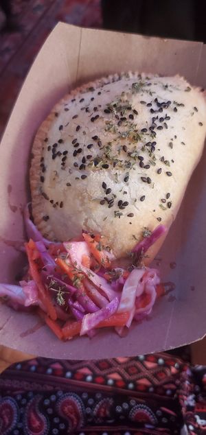 Spinach Pie at Young American Hard Cider in Philadelphia