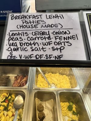 Breakfast bar  at Tidal Creek Food Co-op in Wilmington