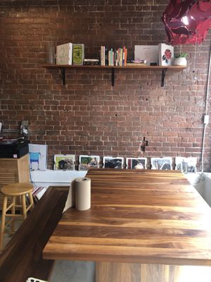 Inside at Chez Zac Pizzeria in Montreal