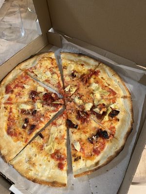 Lisa simpson   at Chez Zac Pizzeria in Montreal