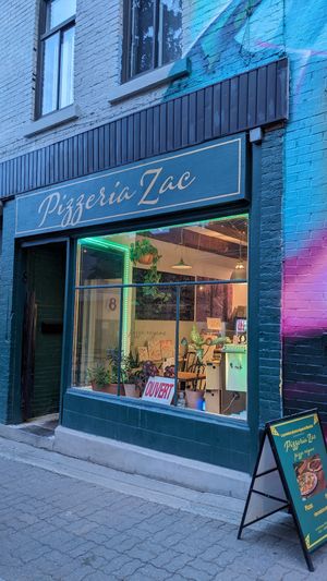  at Chez Zac Pizzeria in Montreal