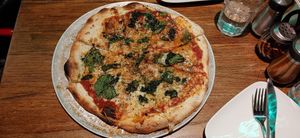 Pizza Le Mile end at Chez Zac Pizzeria in Montreal