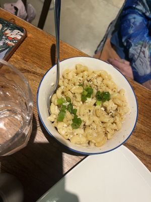 Mac n cheez  at Chez Zac Pizzeria in Montreal