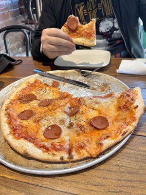   at Chez Zac Pizzeria in Montreal