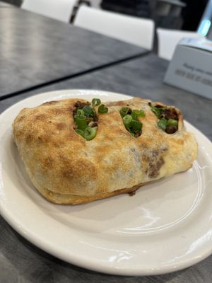 Calzone  at Chez Zac Pizzeria in Montreal