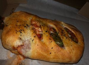 Calzone Old Scool  at Chez Zac Pizzeria in Montreal