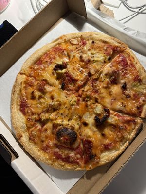 Lisa Simpson  at Chez Zac Pizzeria in Montreal