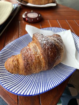 Raspberry croissant   at Origin Espresso in Port Douglas