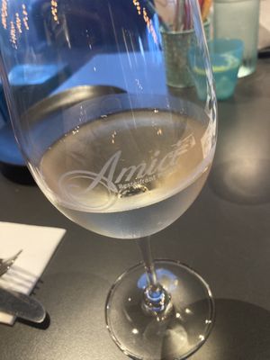 Bird In Hand Pinot Grigio at Amici Restaurant Pizzeria in Caloundra