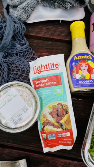 Tabouleh and tempeh for a salad  at Littleton Food Co-op in Littleton