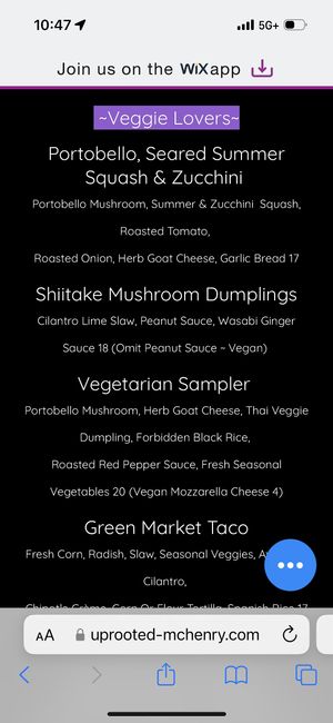   at UpRooted in Mchenry