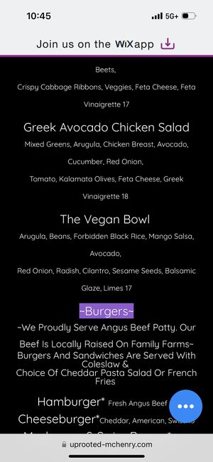   at UpRooted in Mchenry