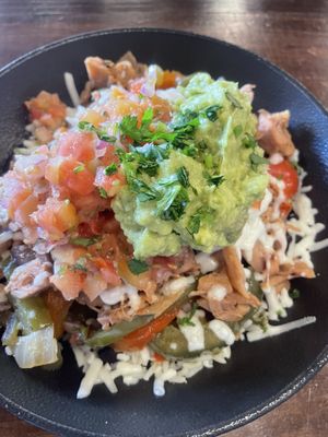 The best Burrito bowl I’ve had so far ♥️   at Freshie Mex in Freshwater