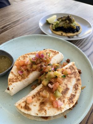 Guac came later!!   at Freshie Mex in Freshwater